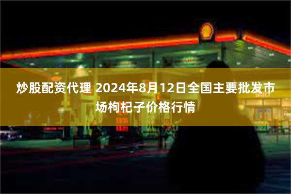 炒股配资代理 2024年8月12日全国主要批发市场枸杞子价格行情