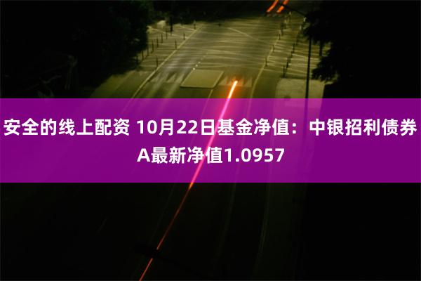 安全的线上配资 10月22日基金净值：中银招利债券A最新净值1.0957